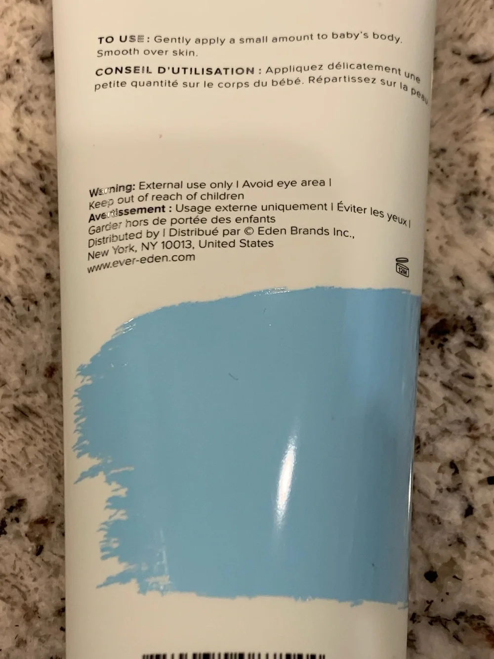 Evereden Moisturizing Baby Lotion Clean & Gentle Baby Care Non-toxic & Fragrance